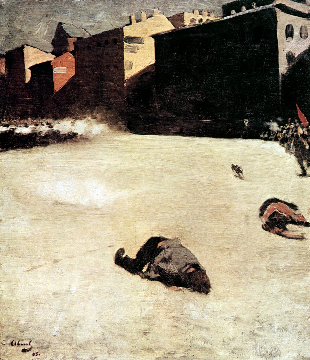 O Massacre, 1905. de Sergei Ivanov