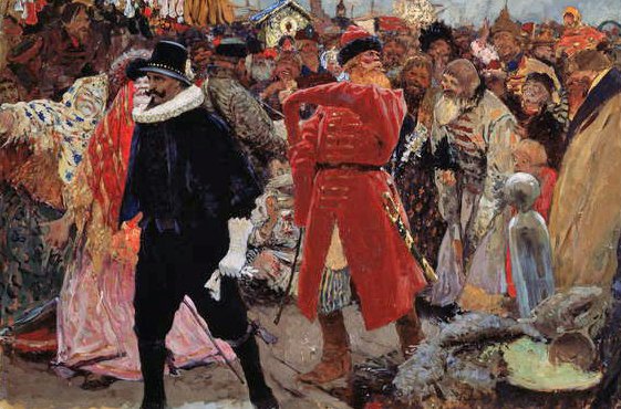 Um alemão de 1910 de Sergej Vasilevic Ivanov