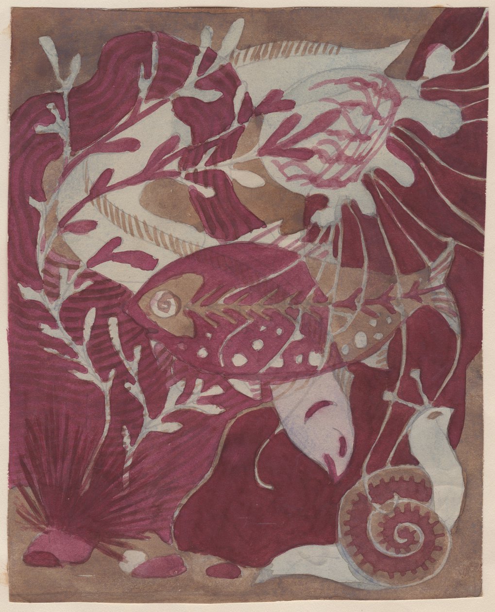 Cena subaquática, c1950. de Shirley Markham