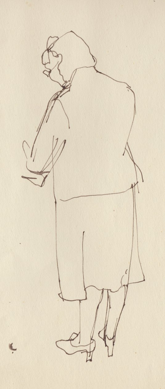 Mulher por trás, c1950. de Shirley Markham