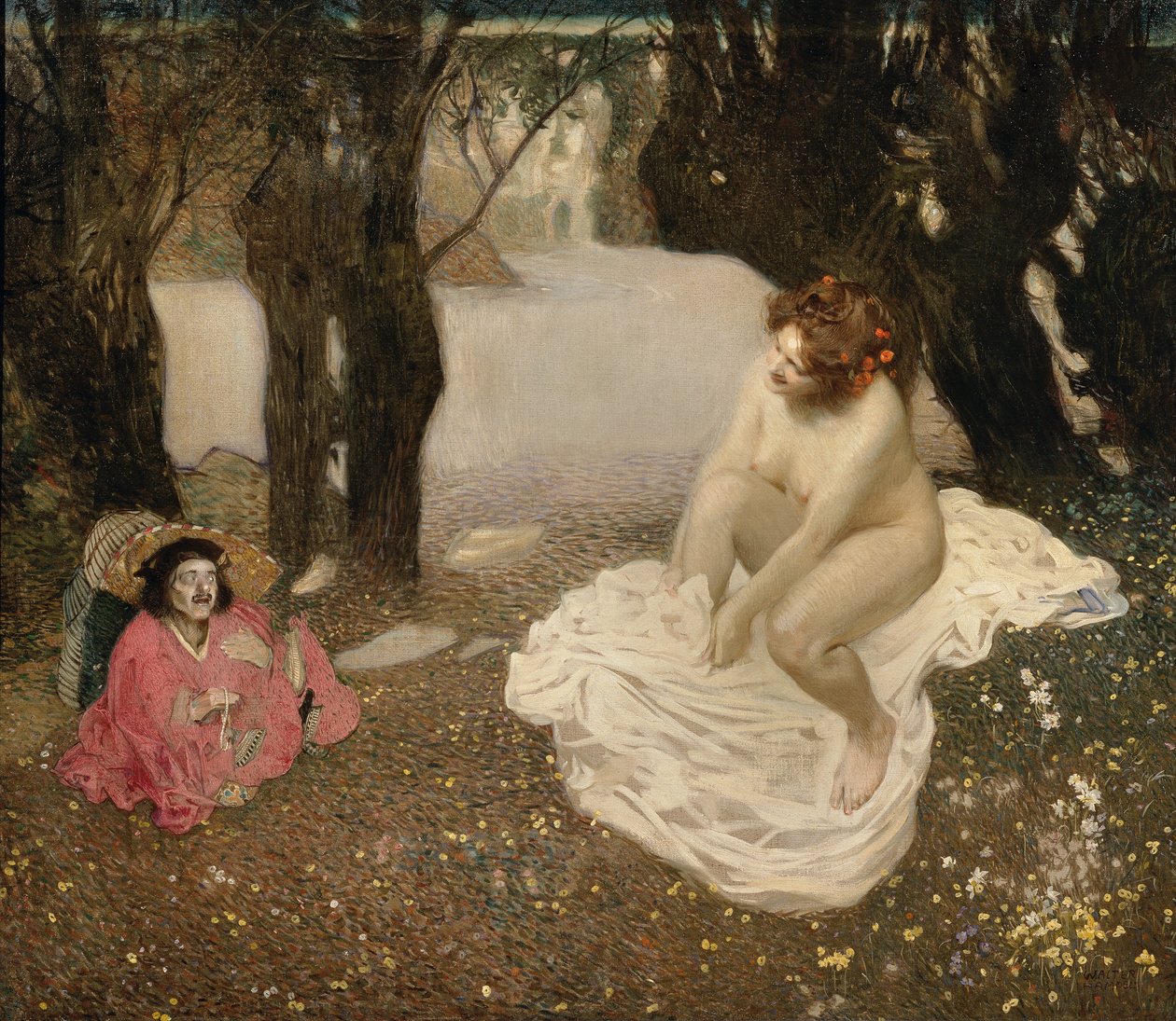 O anão e a mulher de Sigmund Walter Hampel