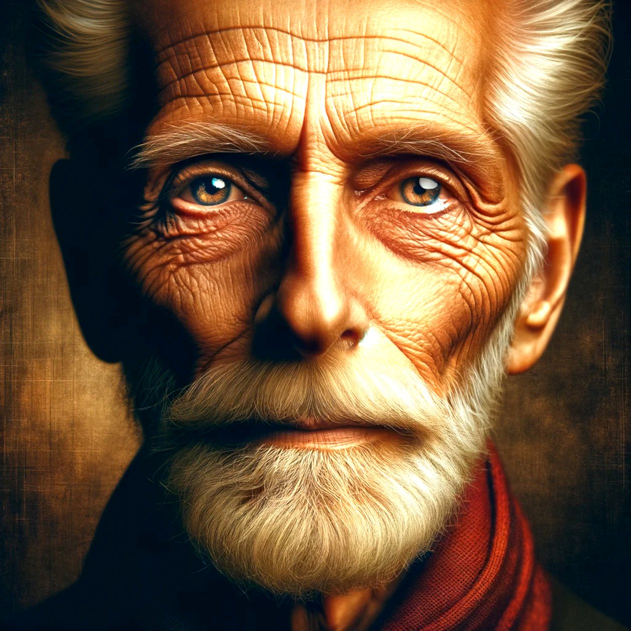 Richard-"AI-moulded years of life: portraits of timelessness" (Anos de vida moldados pela IA: retratos da intemporalidade) de Silvia Martini