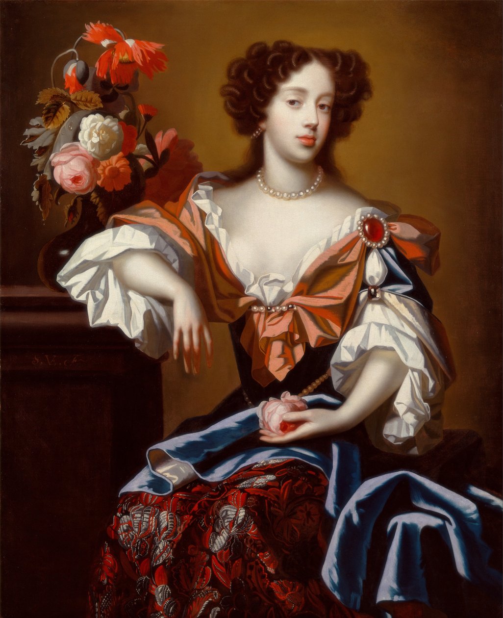 Maria de Modena de Simon Peeterz Verelst