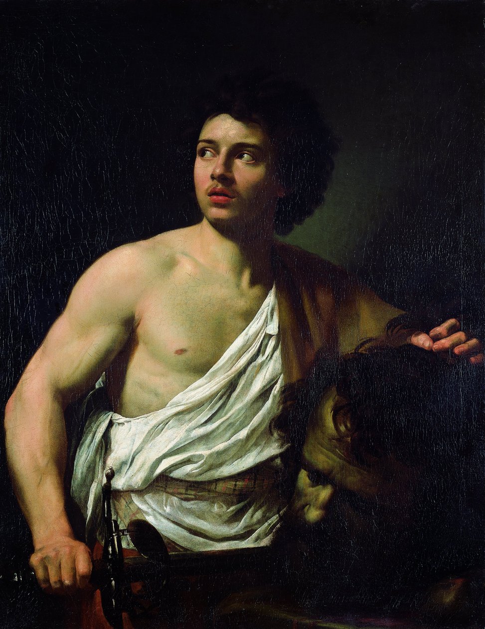 Davi com a cabeça de Golias de Simon Vouet