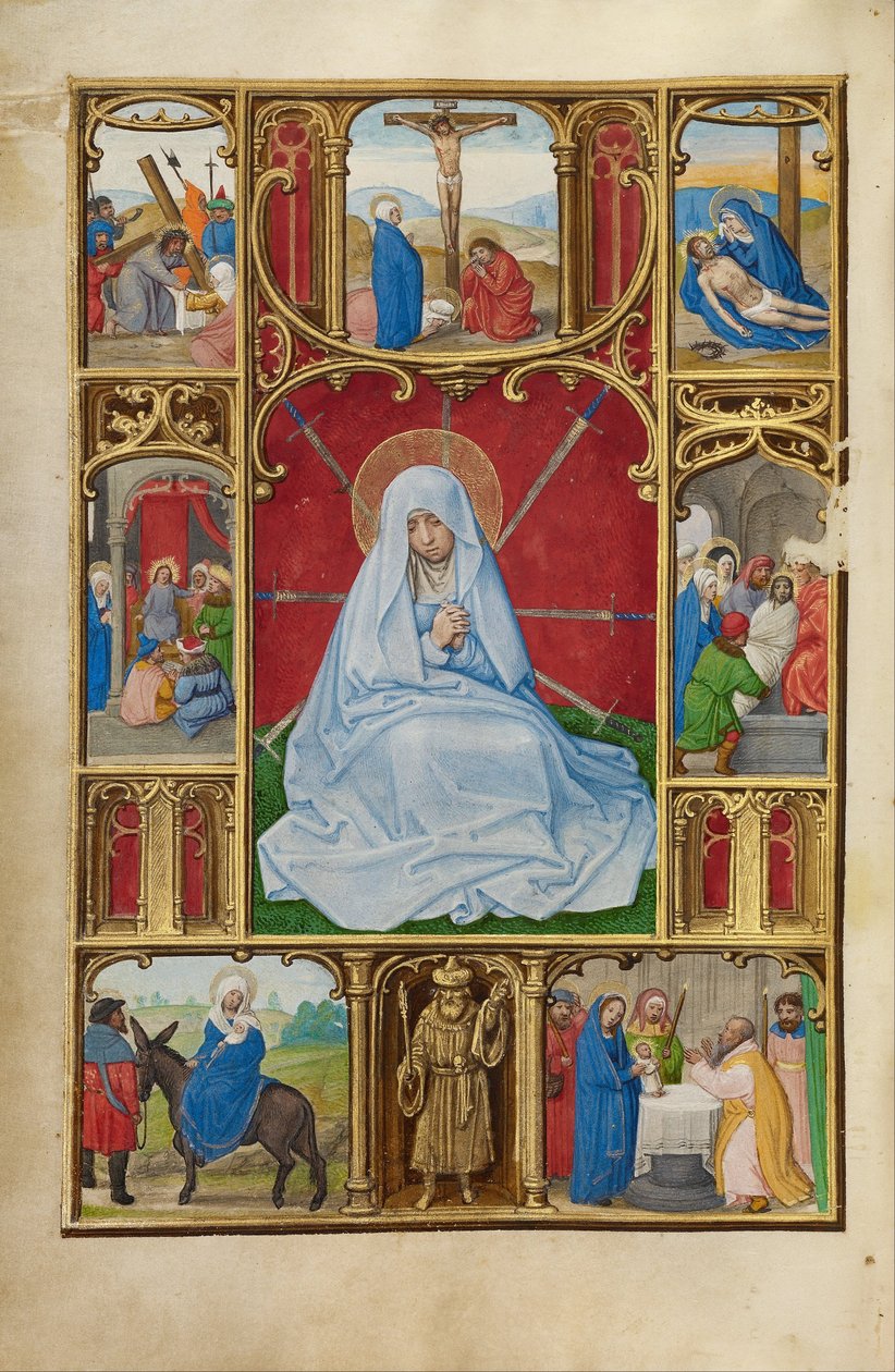 As Sete Dores da Virgem de Simon Bening