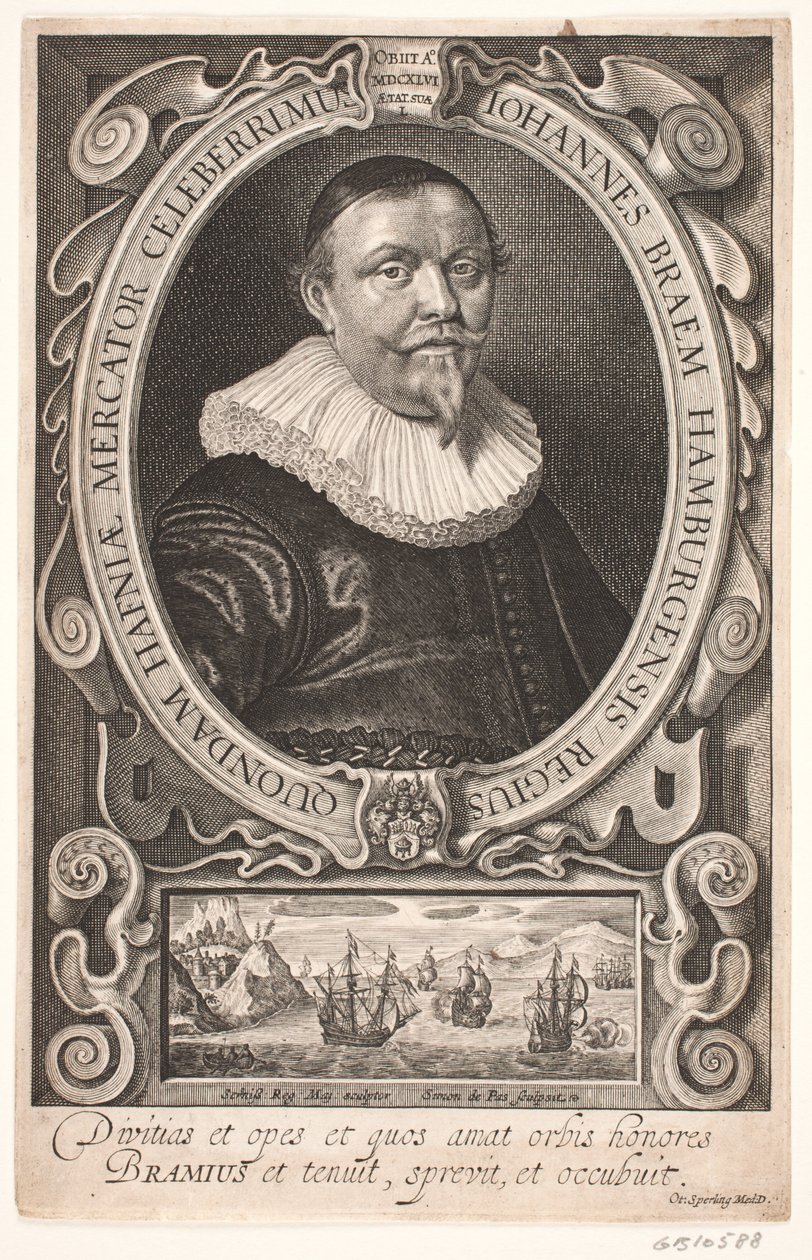O comerciante Johan Braem de Simon de Pas