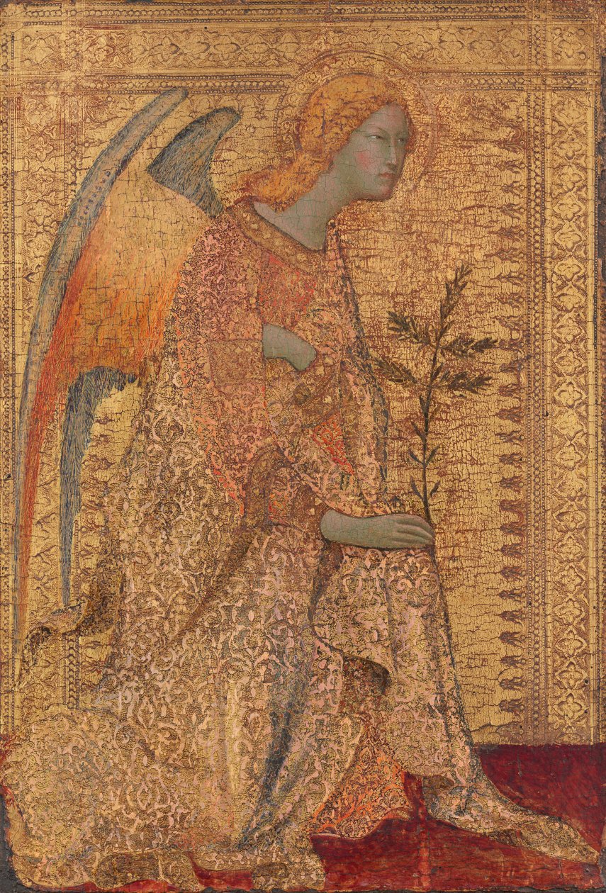 O Anjo da Anunciação de Simone Martini