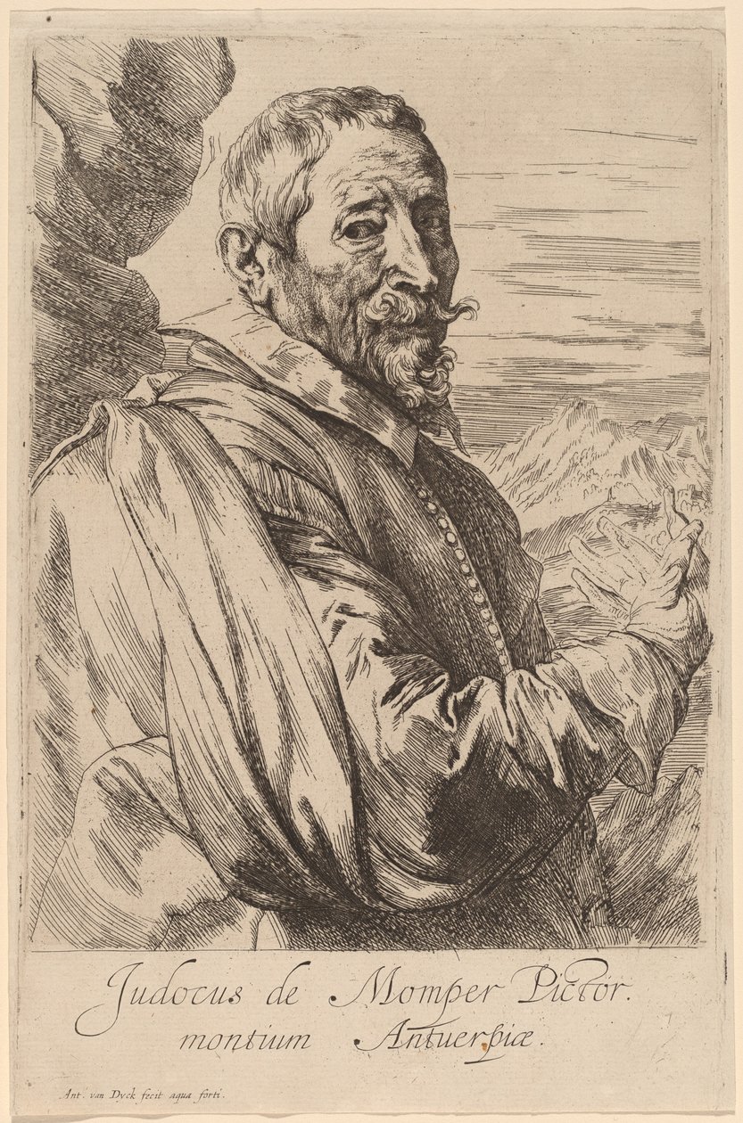 Jodocus de Momper de Sir Anthony van Dyck