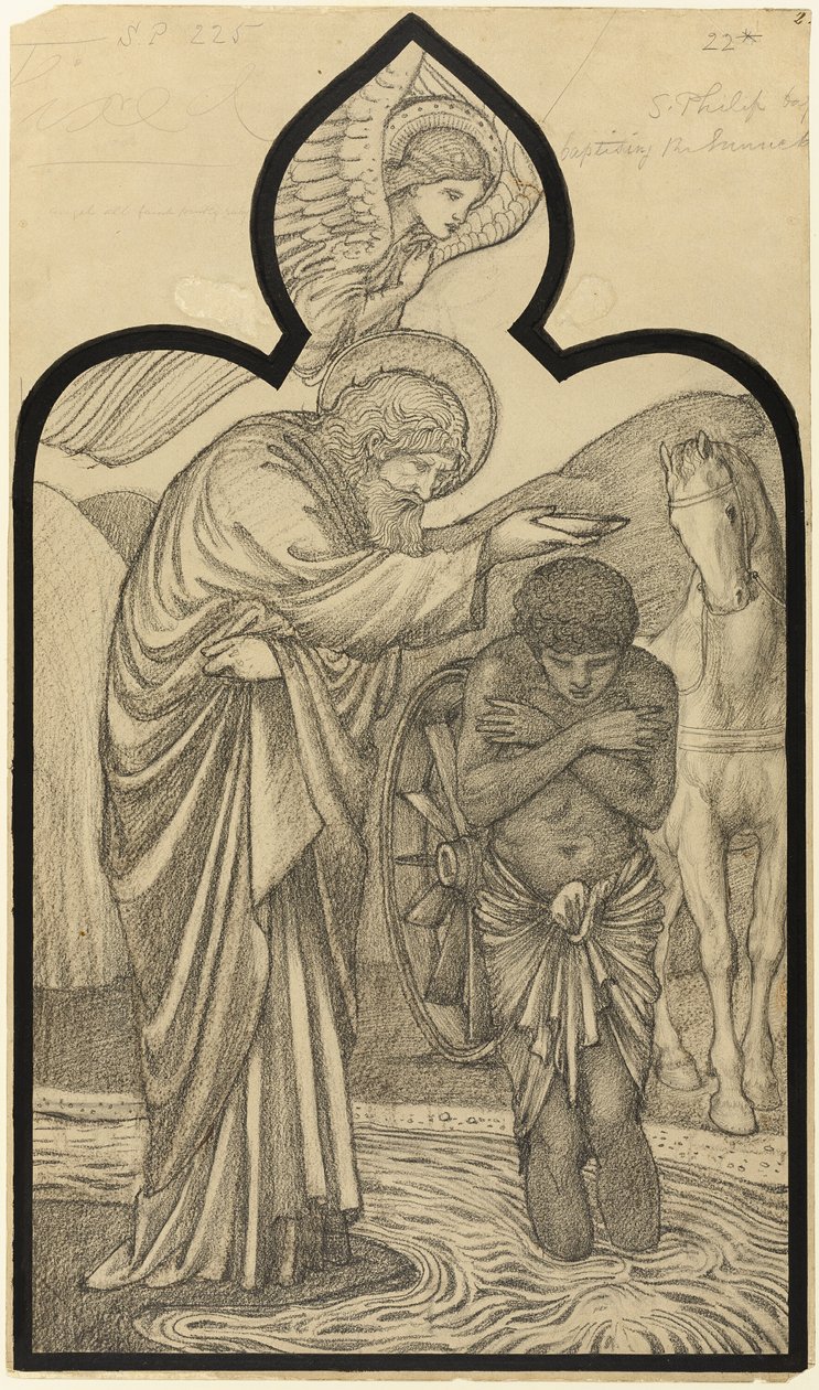 São Filipe Batizando o Eunuco de Sir Edward Burne Jones