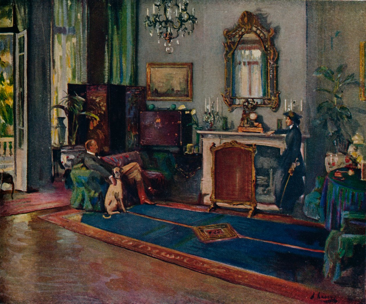 O Galgo, 1910, 1914 de Sir John Lavery
