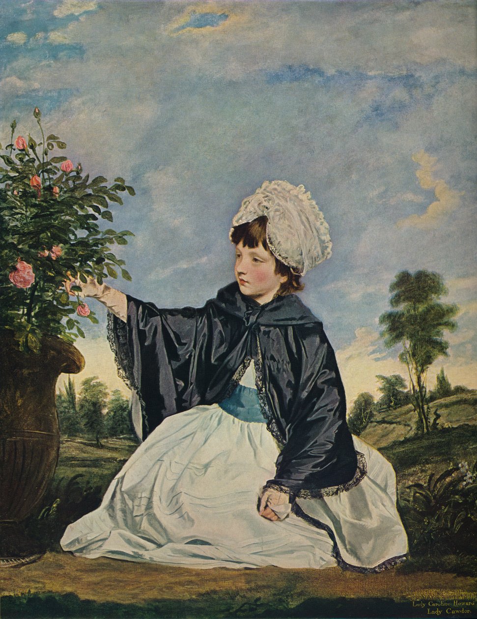 Lady Caroline Howard, 1778 de Joshua Reynolds