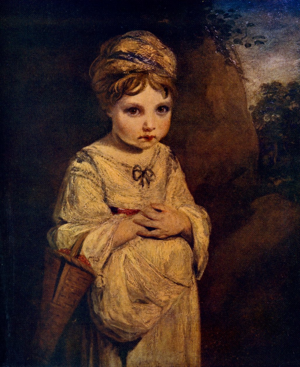 The Strawberry Girl, c1770s, 1912. de Joshua Reynolds