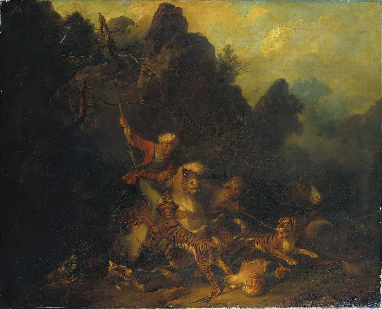 Tiger Hunt de Sir Peter Francis Bourgeois