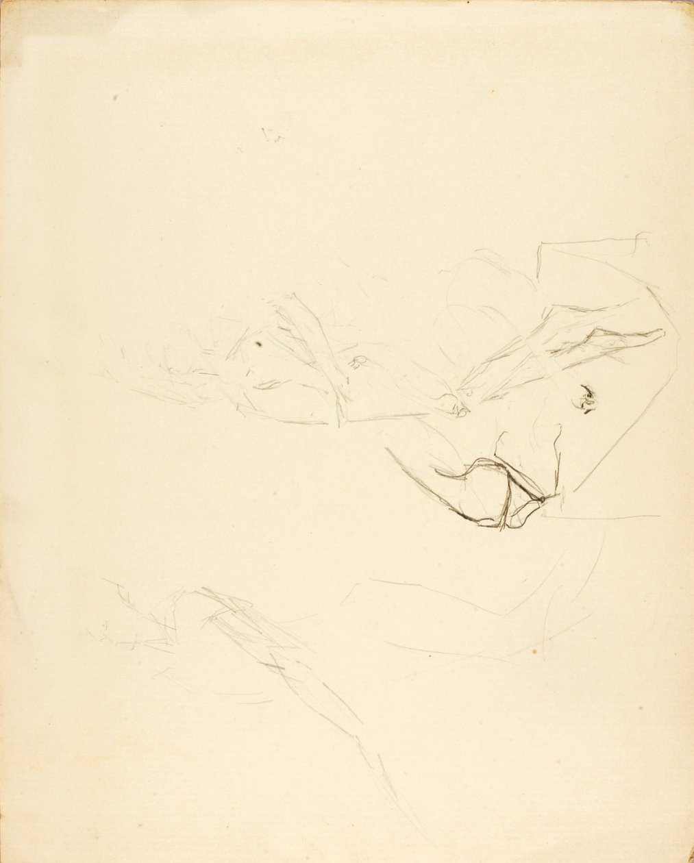 Esboços de figuras de Solon H. Borglum