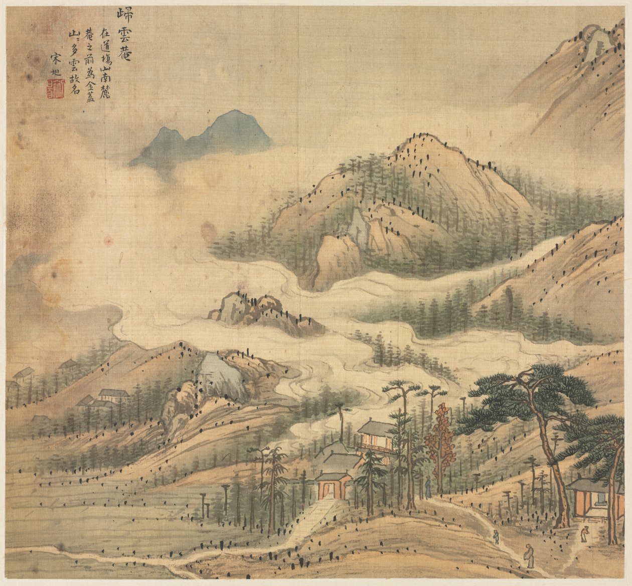 Santuário de Guiyun, 1500s. de Song Xu