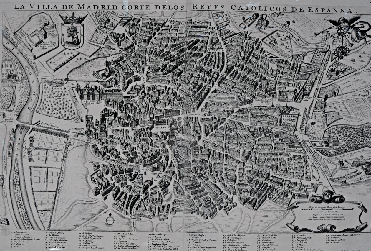 Mapa, de, madrid de Spanish School