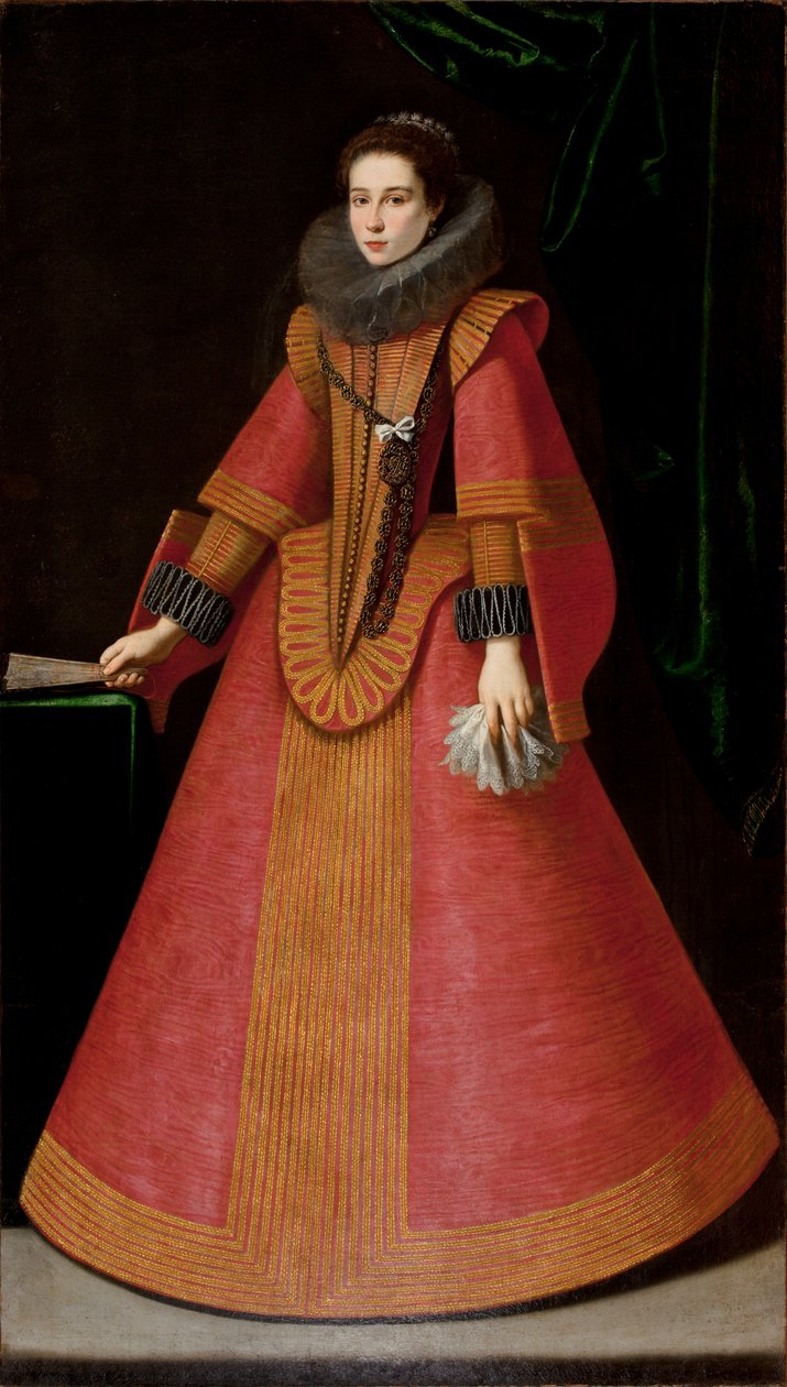 Retrato de uma jovem nobre de Spanish School