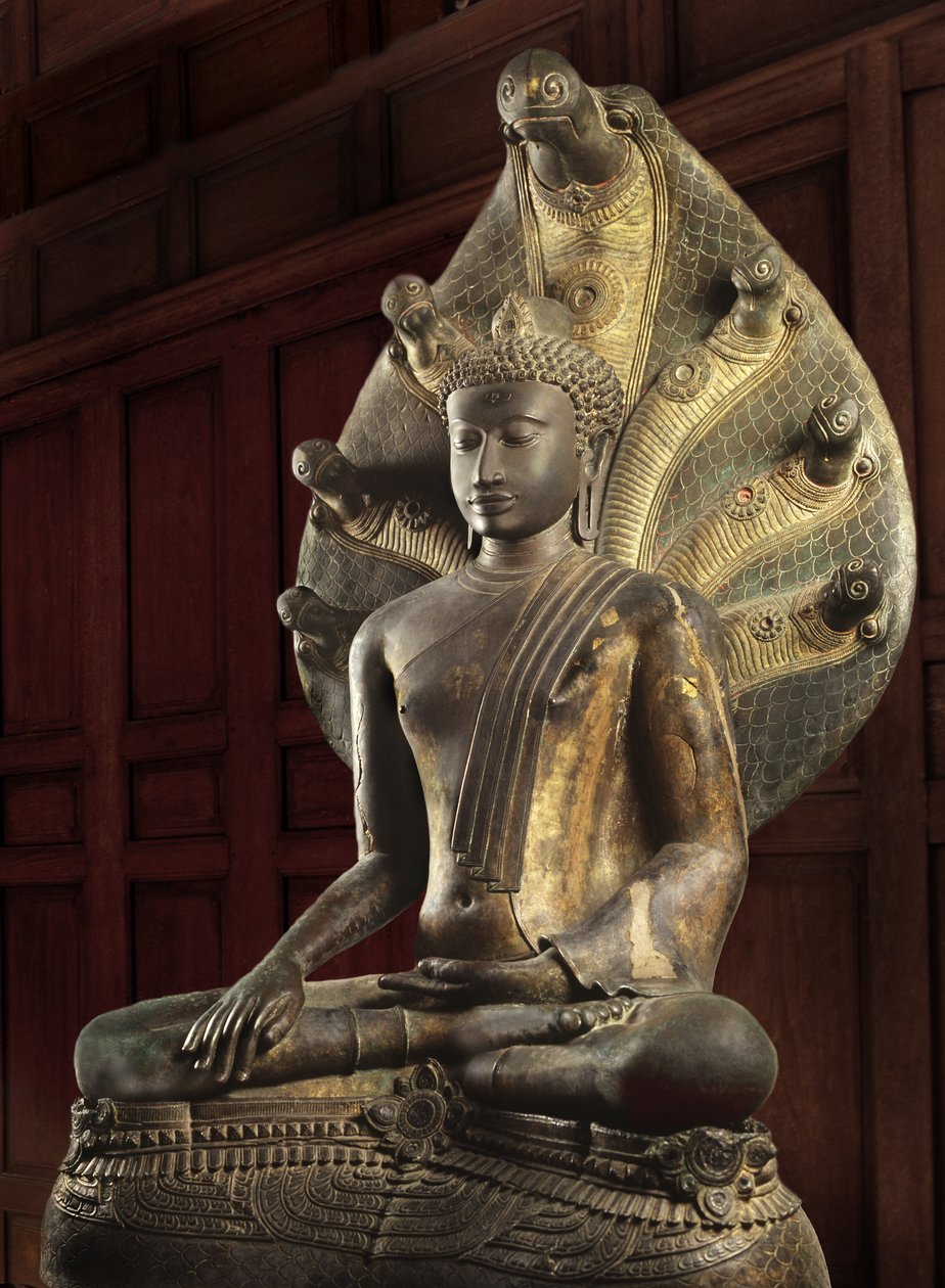 O Buda de Grahi, a imagem mais notável do período de Srivijaya (bronze) de Srivijaya