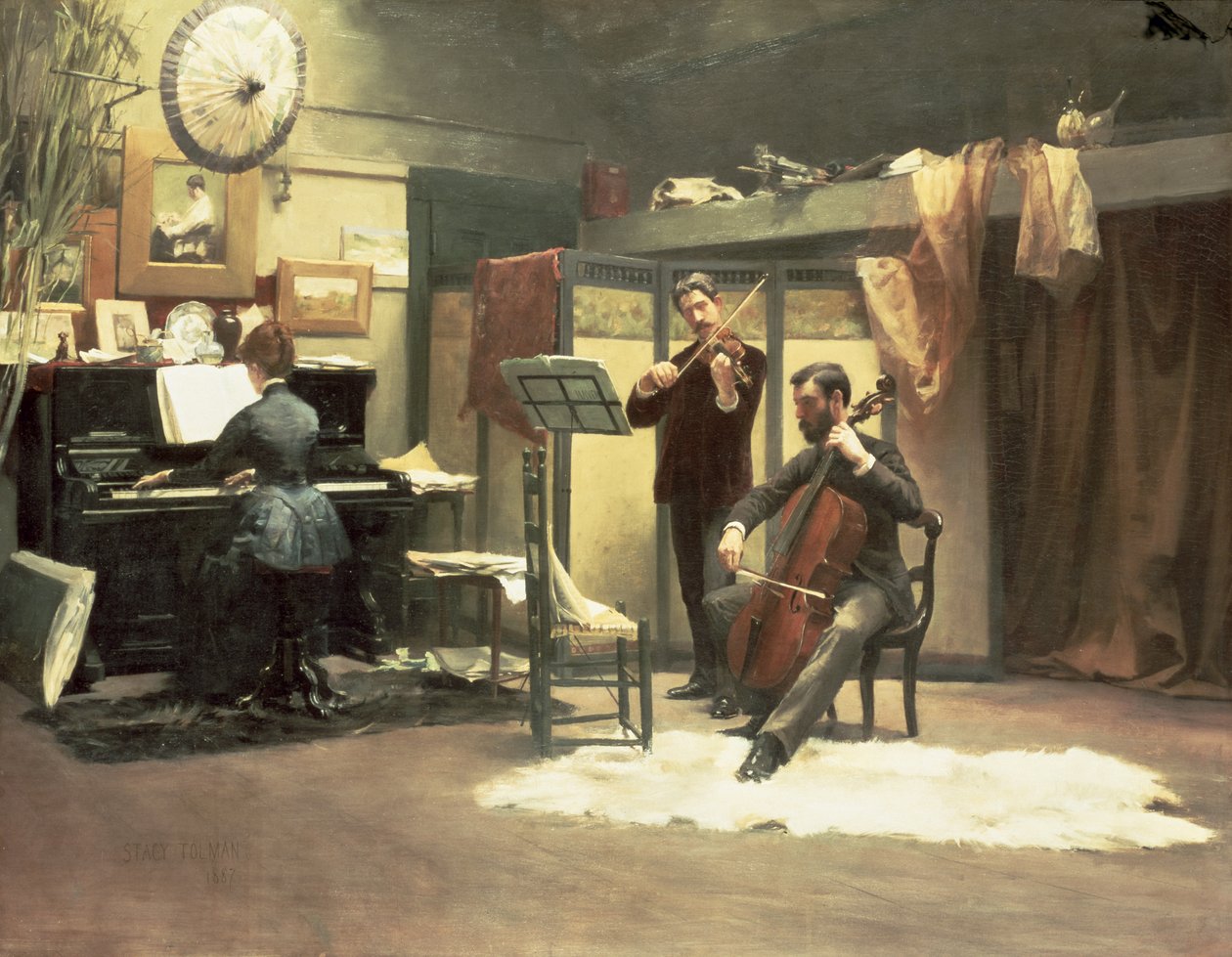 O Musical, 1887 de Stacy Tolman