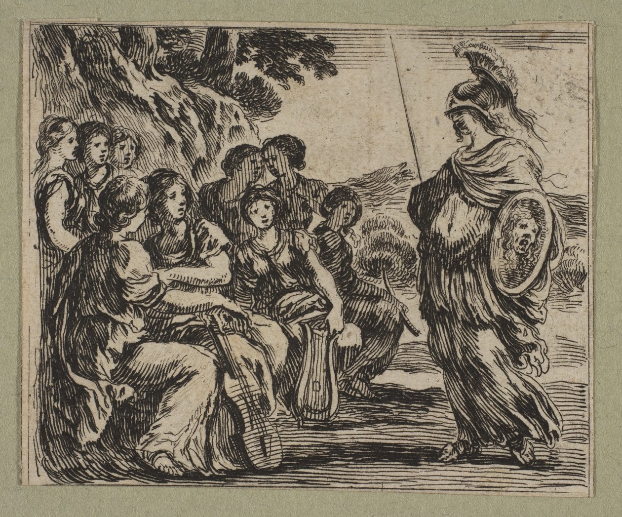 As nove musas, 1644. de Stefano della Bella