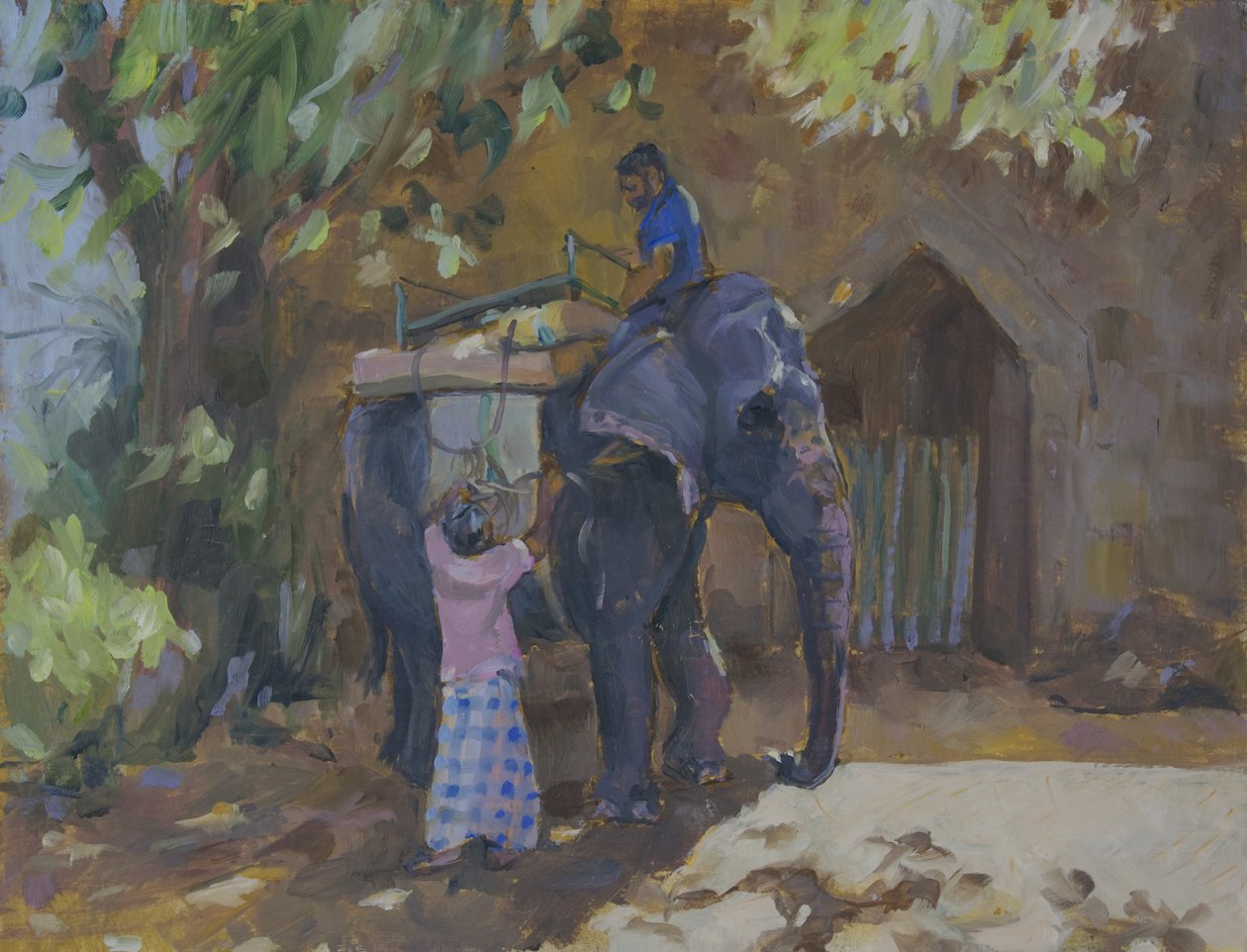 Elefante, Sri Lanka, 2015, de Sue Wales