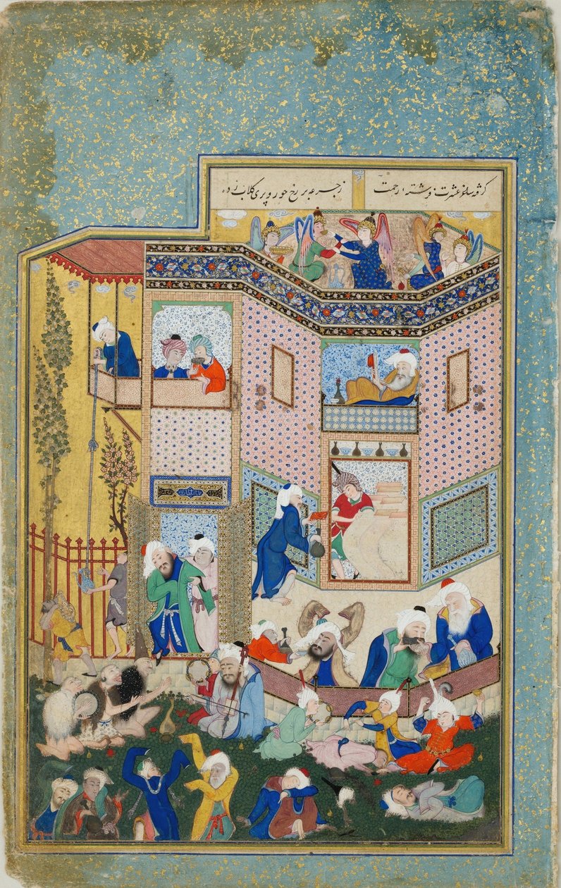 Alegoria da embriaguez de Sultan Muhammad