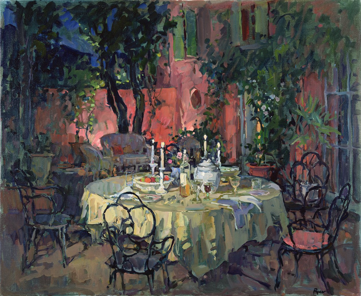 Terraço à noite de Susan Ryder