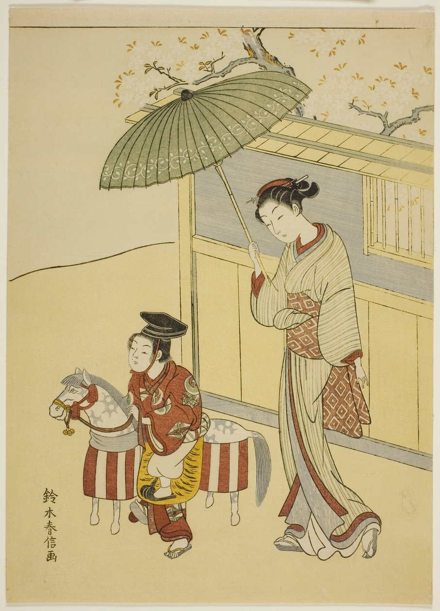 O Cavalo de Passatempo de Suzuki Harunobu