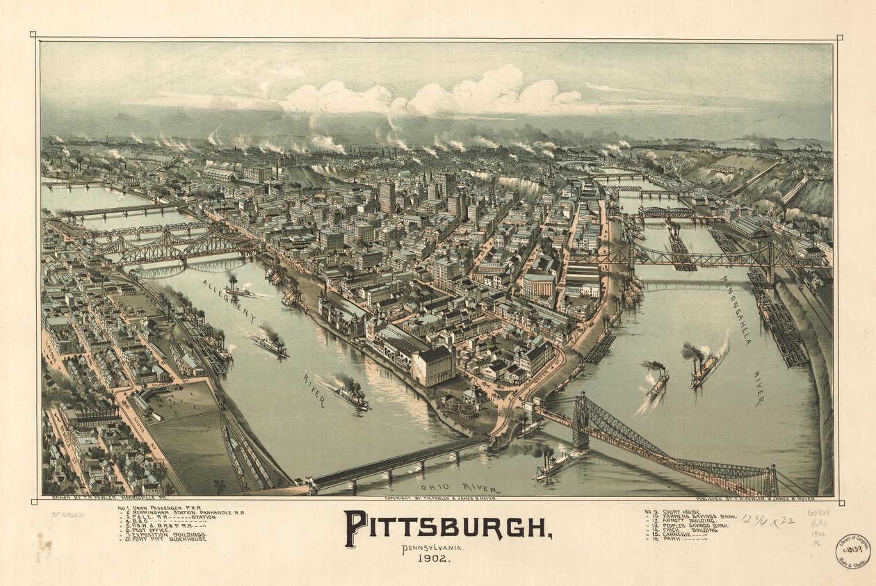 Pittsburgh, Pensilvânia de T. M. Fowler
