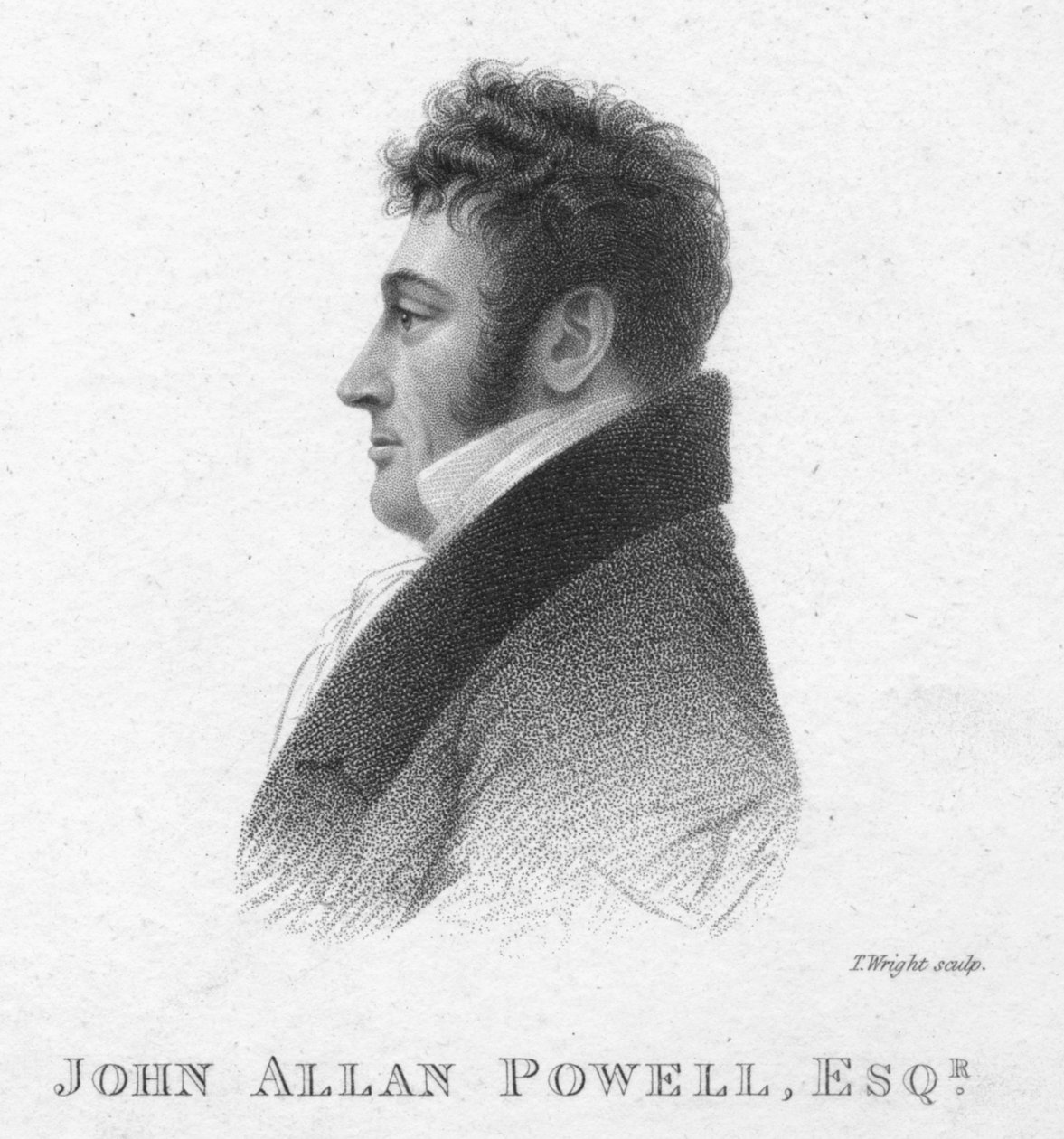 John Allan Powell, Esq., C1820. de T. Wright