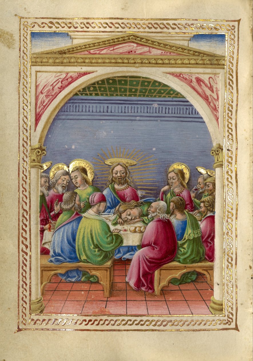 A última Ceia de Taddeo Crivelli
