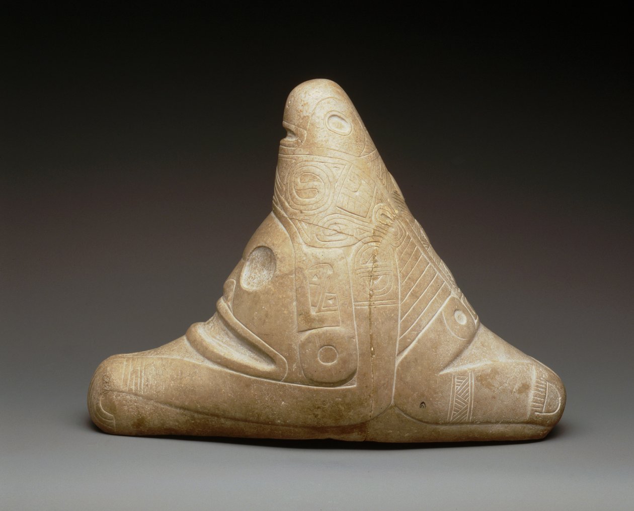 Zemi de três ponteiros de Taino Culture