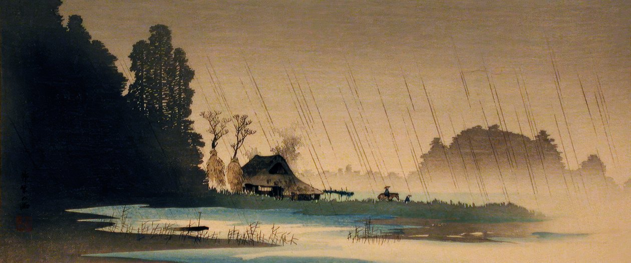 Chuva em Igusa de Takahashi Hiroaki