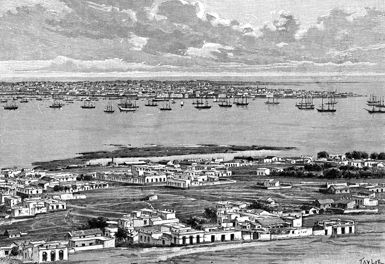 Montevidéu, Uruguai, 1895. de Taylor