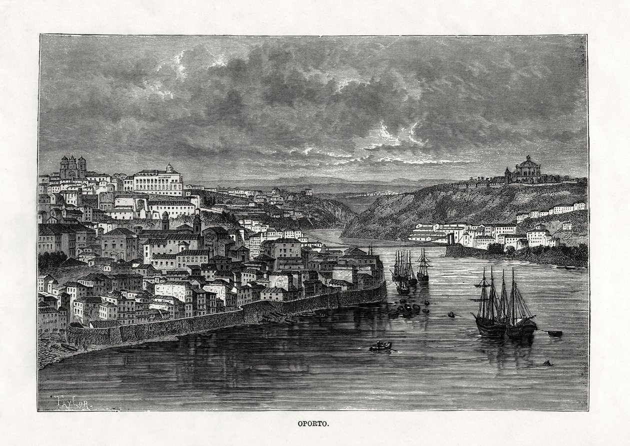 Porto, Portugal, século XIX de Taylor