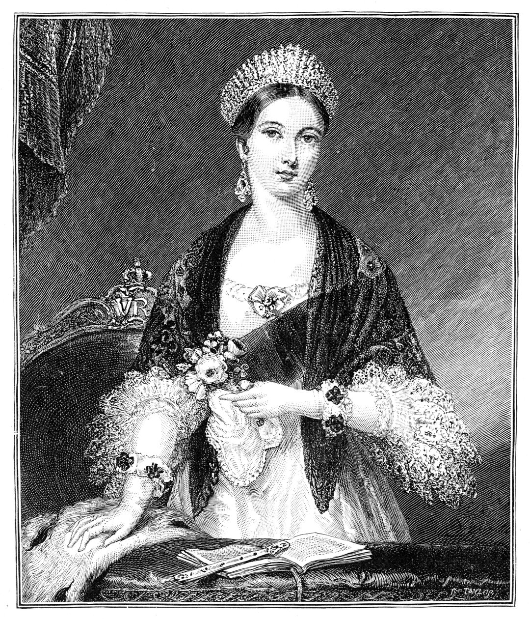 Rainha Vitória, 1819-1901, século XIX de Taylor