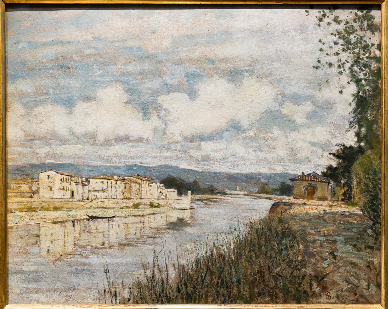 Fronteira do Arno de Telemaco Signorini