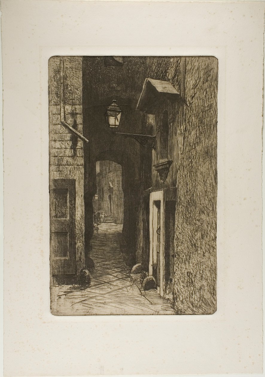 Rua dos Cavaleiros de Telemaco Signorini