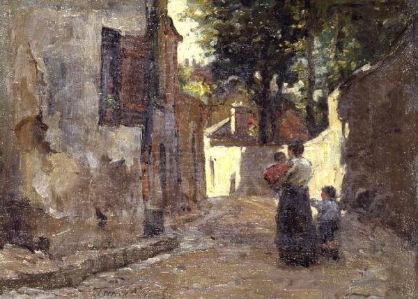 A Side Street, Honfleur de Terrick Williams
