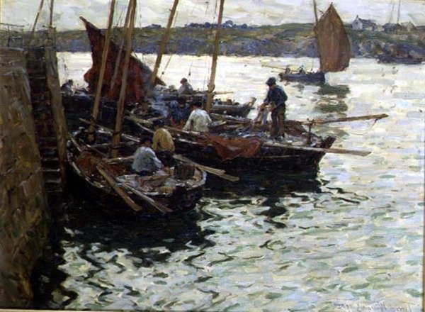 Pescadores no Cais de Terrick Williams