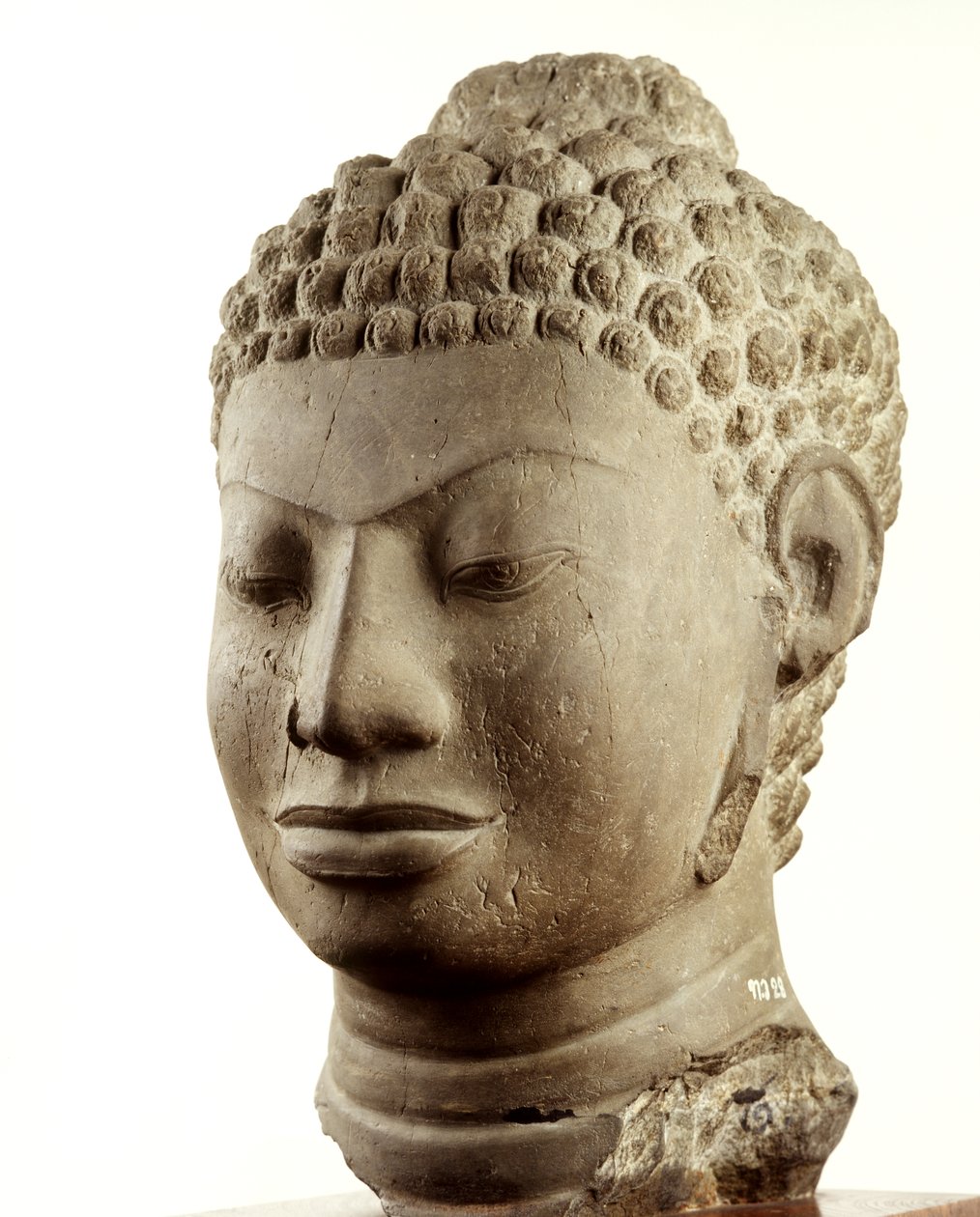 Cabeça de um Buda de Thai School