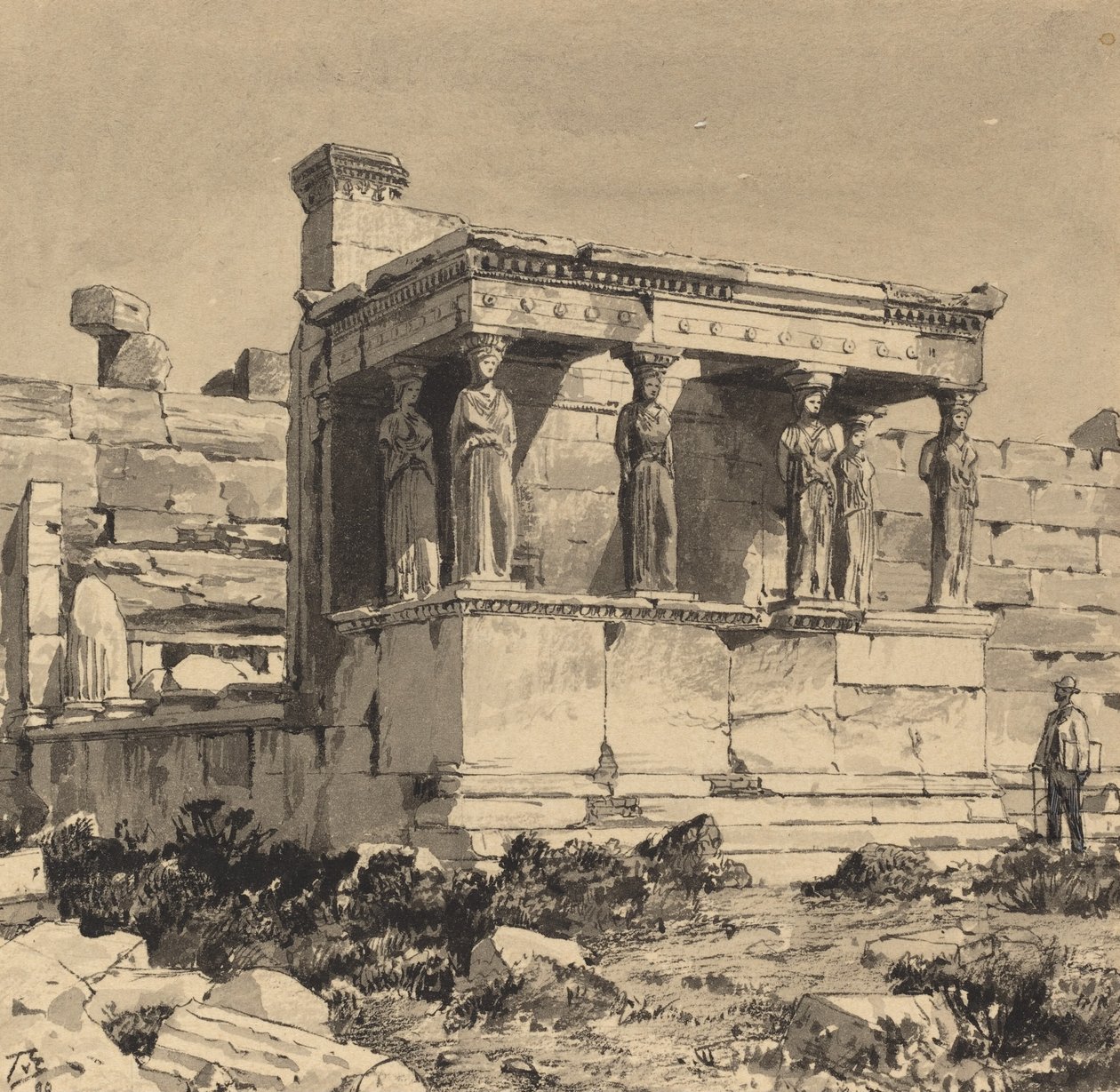 Erecteion de Themistocles von Eckenbrecher