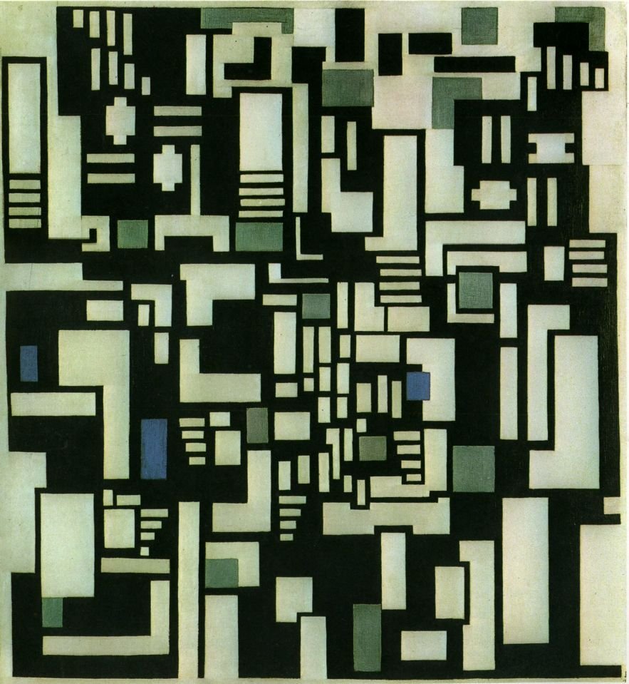 Composição IX de Theo van Doesburg