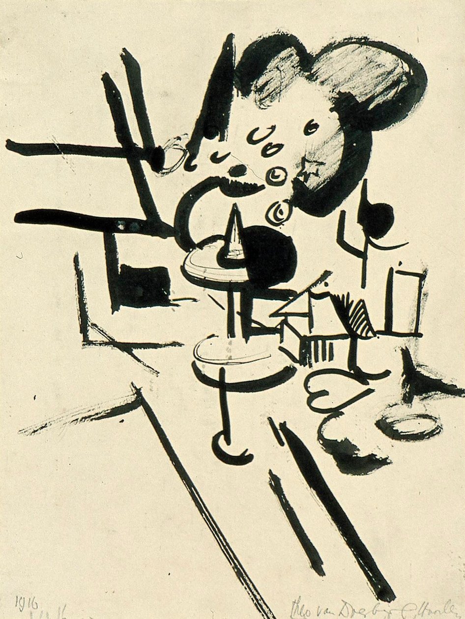 Ainda vida de Theo van Doesburg