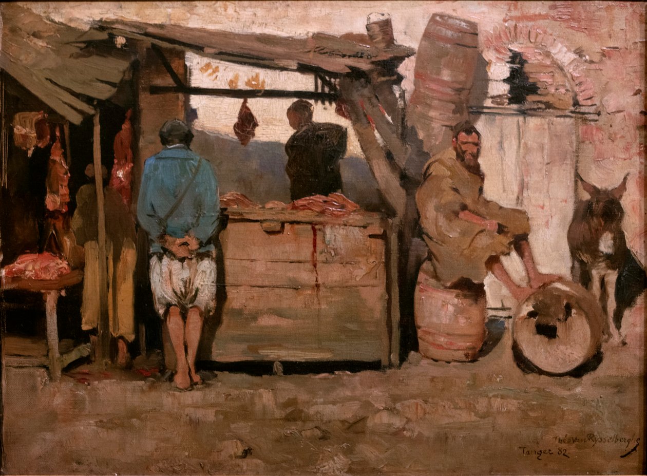 Talho em Tanger de Théo van Rysselberghe