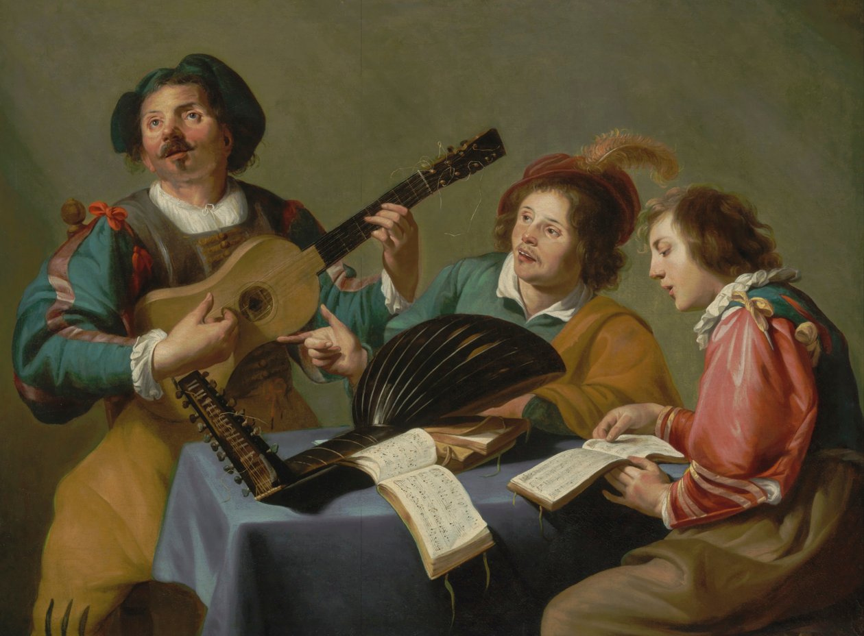 Um concerto musical de Theodoor Rombouts