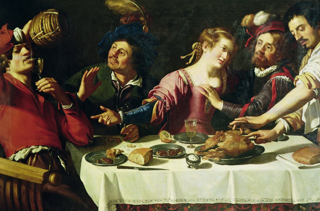 A refeição de Theodor Rombouts