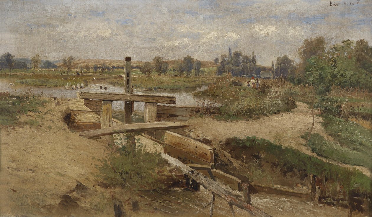 Paisagem húngara de Theodor von Hormann