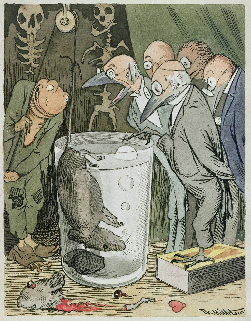 Uma Experiência Científica do Doutor de Theodor Kittelsen