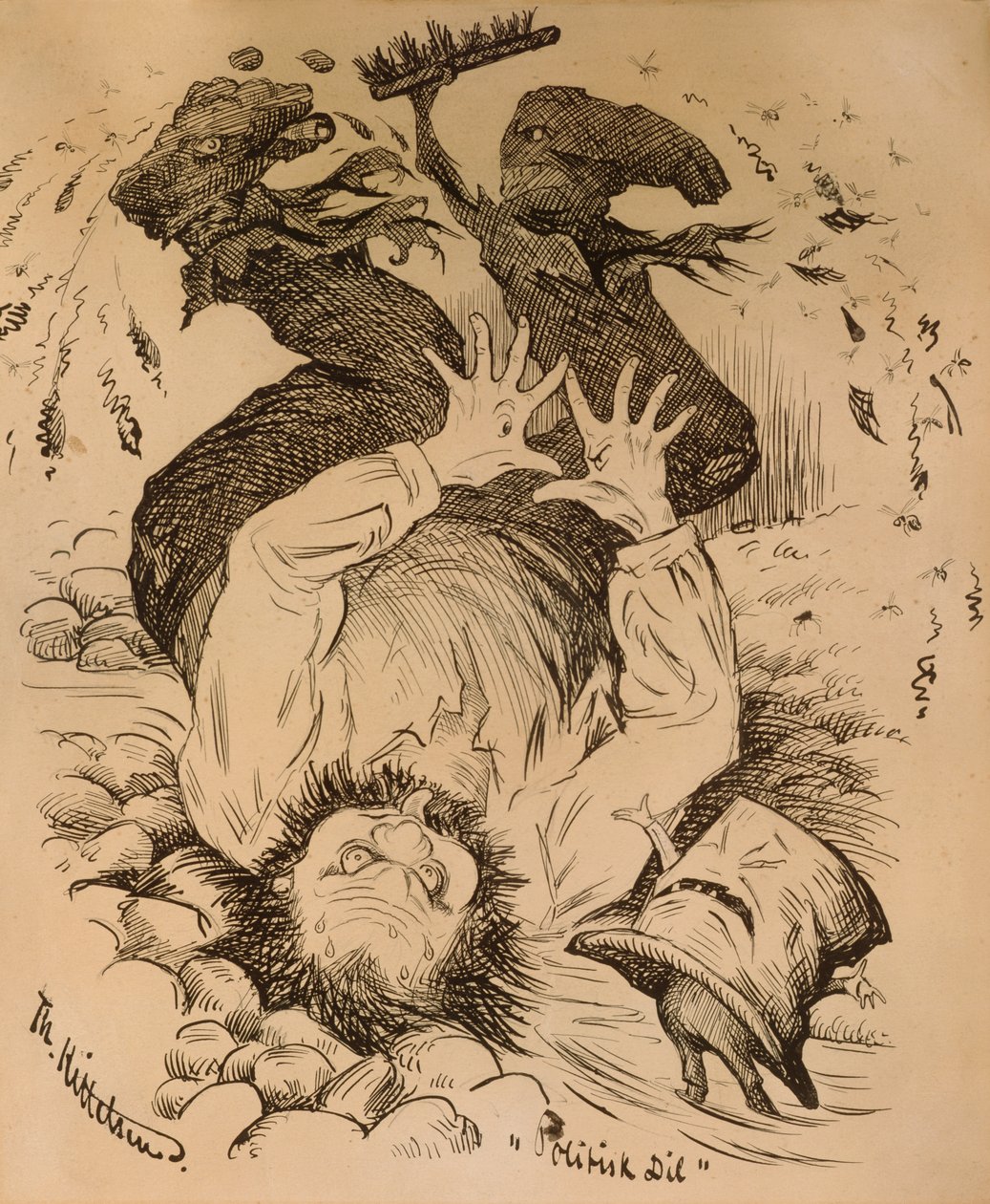 Diluição política de Theodor Kittelsen